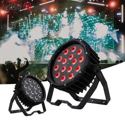 90w RGBW DMX512 4-in-1 LED Par Lights اثر نورپردازی صحنه برای جشن دی جی دیسکو بار