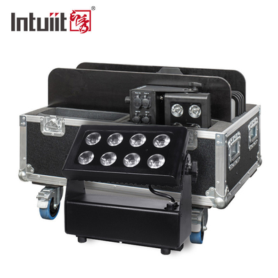 IP65 ضد آب دیوار شستشوی ساختمان نور 8 * 15W RGBW 4in1 LED در فضای باز شهر رنگ نور