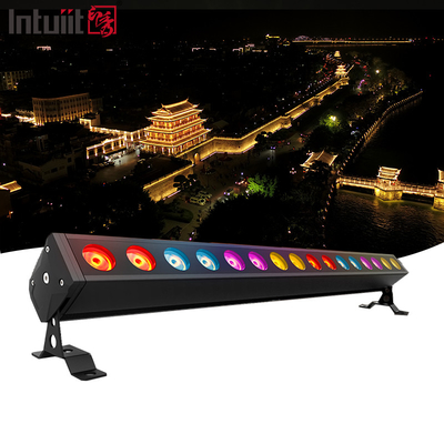خانه آلومینیومی با کیفیت بالا در فضای باز ضد آب IP65 16x5w LED دیوار شوینده خطی نور