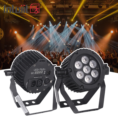 DMX کنترل شده LED Par Light 22W RGBW DJ Par روشنایی صحنه چراغ های مهمانی