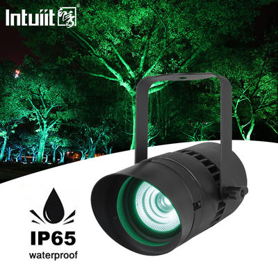 نور نقطه ای 15W DMX512 RGBW نور باریک جهت دار چشم انداز باغ برای حیاط باغ چمن دیوار حیاط