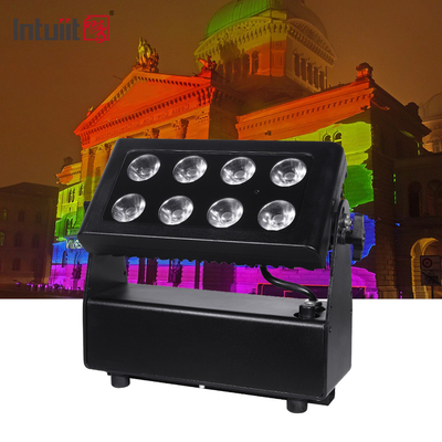 IP65 8x15w 4in1 LED رنگ شهر در فضای باز ماشین لباسشویی باتری نور سیلاب برای پارک تفریحی