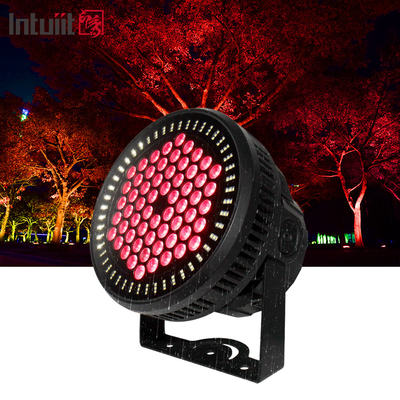 60 * 12W RGBW 4 در 1 IP65 ضد آب در فضای باز DMX 512 LED Par light برای جشن عروسی دی جی
