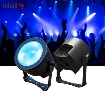 120W RGBW COB LED Par Light DMX صحنه DJ Par می تواند چراغ کور برای صحنه تئاتر هتل