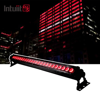 IP65 در فضای باز 24pcs LED روشنایی صحنه با DMX RDM LED دیوار روشنایی شستشوی 24 چشم RGB LED روشنایی نوار