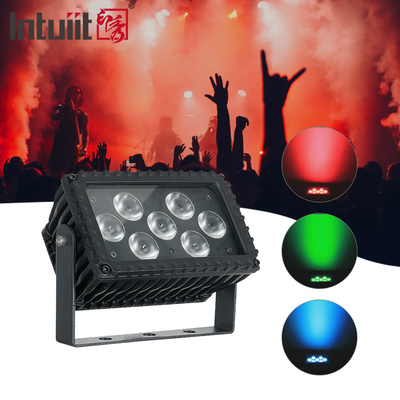 7x3W LED در فضای باز IP66 Die-Casting Aluminum Architectural Projection Flood Light چراغ نمای ساختمان