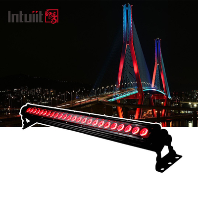 24pcs Led Wall Wash 20X9W روشنایی بیرونی 3in1 با چراغ های Dmx برای ساختمان های خارجی