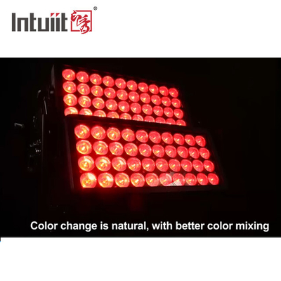 نورپردازی صحنه Dmx LED دیوار شستشو نور 400W 800W 1500W IP65 در فضای باز شهر رنگ RGBW Strobe