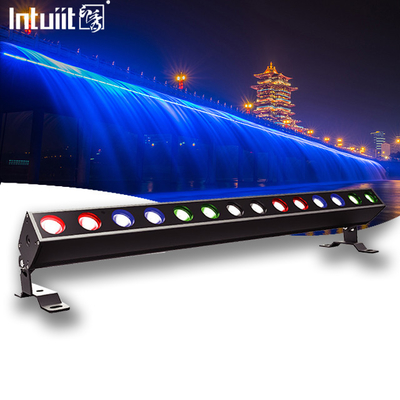 چراغ ضد آب rgbw دیوار شستشو 4in1 14x10w چراغ های دیواری در خارج