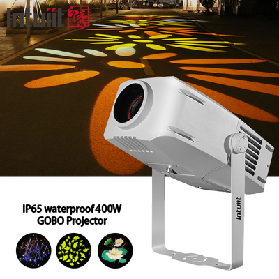 آبپاش 400W تصویر چرخش آرم فلور پروژکتور Gobo در خارج برای تبلیغات
