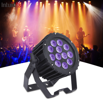 ۴ در ۱ لامپ داخلی مینی پار 12x3w RGB Par Light مهمانی ها هتل ها