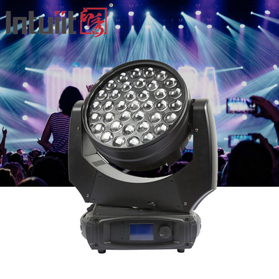 چراغ پیشروی حرفه ای 37x10W با قدرت بالا برای تجهیزات روشنایی صحنه کنسرت
