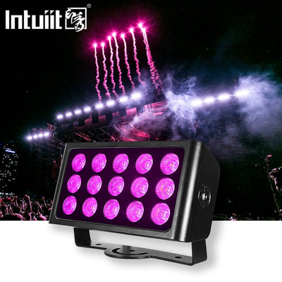 چراغ صحنه مربع 15x5w Ip65 ضد آب دیوار شستشوی سیلاب نور پار نور