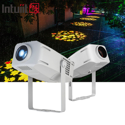 پروژکتور بیرونی گوبو 400 وات پروژکتور تبلیغاتی چرخش LED ضد آب IP65 لوگو Gobo Projector Light