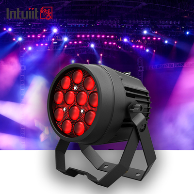 چراغ حرفه ای آلومینیوم 12x10W 4IN1 LED Par برای DJ Party Club روشنایی صحنه