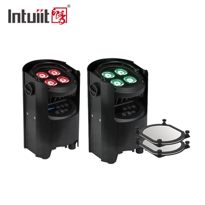 4x12W 4 در 1 RGBW Dj عروسی باتری روشن LED WIFI بی سیم Dmx دیسکو
