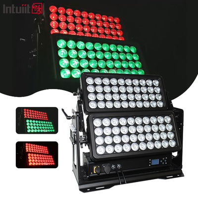 400 ولت 800 ولت 1500 ولت IP65 در فضای باز ضد آب شهر رنگ RGBW Strobe روشنایی صحنه Dmx LED دیوار روشنایی لباس شوی
