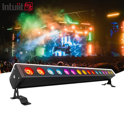 DMX512 RGBW LED خطی دیوار شستشو نور برای معماری و نورپردازی نمای ساختمان 16x5W در فضای باز ضد آب چراغ صحنه