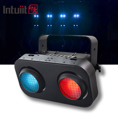 200W 2in1 چشم LED COB چراغ های تماشایی برای دی جی دیسکو بار کلوپ رنگ چراغ های کور صحنه