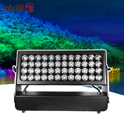 48X40W چراغ رنگی شهر RGBW 4in1 ip65 ضد آب ساختمان بلند دیوار واشر چراغ صحنه