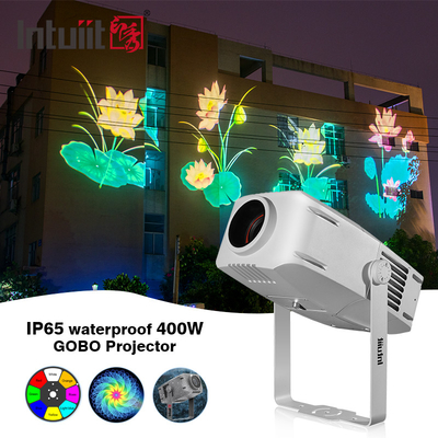 ۴۰۰ وات پروژکتور گوبو IP65 روشنایی تبلیغات LED در فضای باز کریسمس لوگو گوبو چراغ های تبلیغات