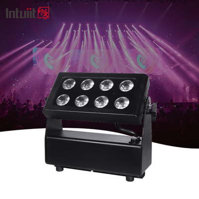 8X15W ضد آب IP65 باتری DMX LED چراغ های دیواری