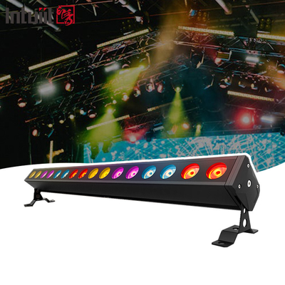 16*5W DMX LED BAR RGBW 4IN1 LED Stage Dmx512 دیوار شوینده داخلی DJ دیسکو چراغ