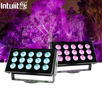 80 وات در فضای باز IP65 مربع DMX RGBW چراغ فلد LED برای ساخت و ساز نمای ساختمان LED چراغ فلد دیوار
