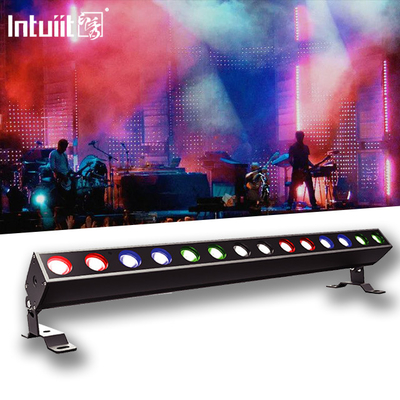 14x10W RGBW 4in 1 LED Wall Washer DMX Control LED Strip Light تجهیزات دی جی دیسکوی حرفه ای