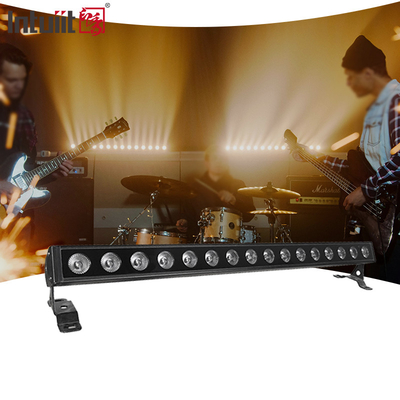 14x10W RGBW 4IN1 LED دیوار چراغ شستشوی DMX LED بار در فضای باز ضد آب شستشوی روشن صحنه برای DJ دیسکو حزب