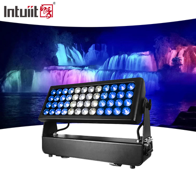 IP65 ضد آب در فضای باز RGBW LED Bar Wall Wash 1500W City Flood Strobe DJ Matrix Light Aluminum Stage Lighting ساختمان