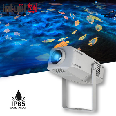 ۴۰۰ وات پروژکتور گوبو IP65 روشنایی تبلیغات LED در فضای باز کریسمس لوگو گوبو چراغ های تبلیغات