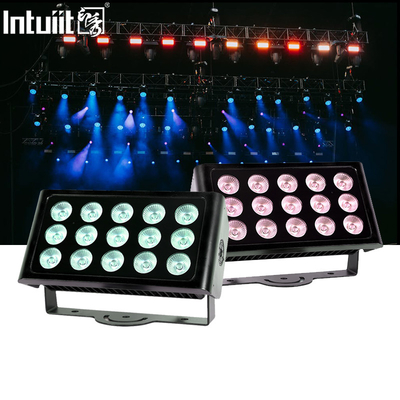 ضد آب IP65 رنگ شهر COB 80W RGBW درب LED دیوار شستشوی نور سیلاب
