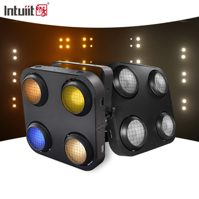 4X90W 4 چشم LED Cob Blinder Light Amber Warm White 2In1 Ip65 ضد آب LED روشنایی صحنه
