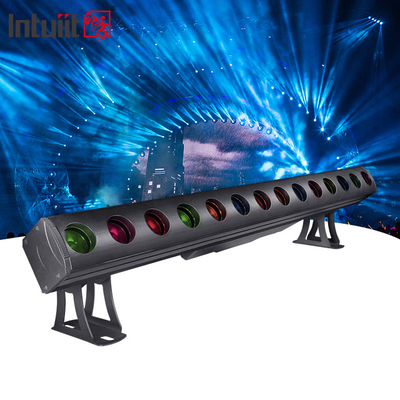 نور صحنه LED خطی RGBW Pixel Led Bar 14x15W ضد آب در فضای باز LED Pixel Tube Beam Light DJ چراغ های صحنه