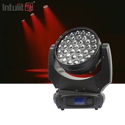 37x10W Zoom Beam Wash حرکت نور سر برای اثر روشنایی صحنه با RGBW 4in1 LED و DMX کنترل DJ دیسکو و باشگاه شبانه