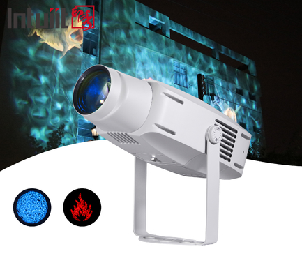 400W ضد آب IP65 LED موج آب Gobo پروژکتور نور DMX512 کنترل حالت اثر پرتو برای خیابان های تجاری و پارک های تفریحی