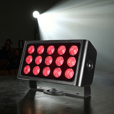 80W Dmx512 Ip65 Rgbw 4in1 Led Wallwasher Dj Wedding Stage City Color Outdoor Flood Led Wash Light چراغ های آبی در فضای باز