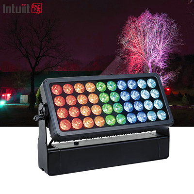 چراغ های بیرونی DJ Event Blinder Lighting IP65 Citycolor دیوار شویی فکسچر مرحله 40X10W RGBW 4 در 1 LED دیوار شویی City Color Light