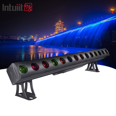 چراغ پیکسل بار LED 14x15W RGBW دکوراسیون ساختمان کلوپ در فضای باز IP65 دیوار شوینده