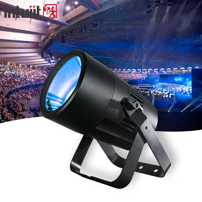 200W COB LED Light زوم خطی 10 تا 55 درجه RGBW سالن تئاتر اتاق کنفرانس Flood Light DMX LED Par