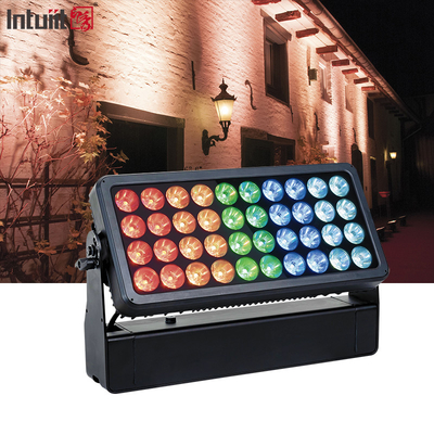 ضد آب 40X10W LED Wall Washer IP65 LED stage light رنگ شهر برای ساختمان