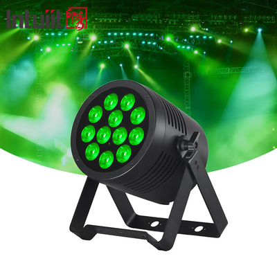چراغ LED Par 12 * 20W 6 در 1 RGBWA-UV Par می تواند روشنایی صحنه ای را به نمایش بگذارد