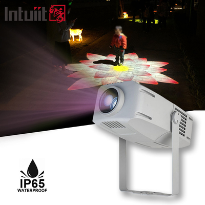 ۴۰۰ وات زوم گوبو پروژکتور IP65 روشنایی LED در فضای باز کریسمس لوگو گوبو نور تبلیغاتی