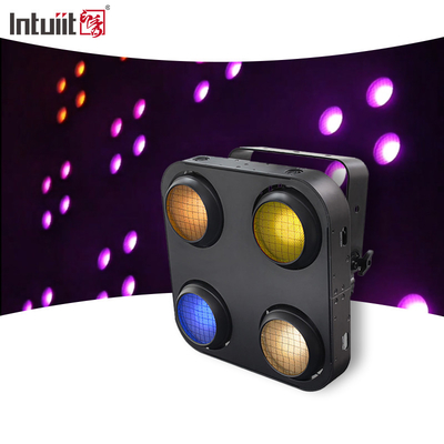 Ip65 4x90W Amber Warm White Led Cob نوری چشم پوشی در فضای باز ضد آب 4 چشم چشم پوشی
