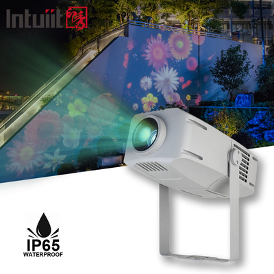 پروژکتور بیرونی گوبو 400 وات پروژکتور تبلیغاتی چرخش LED ضد آب IP65 لوگو Gobo Projector Light