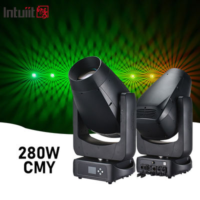 ضد آب در فضای باز IP66 280W CMY BSW DMX LED Beam Spot Wash حرکت کننده چراغ سر برای باغ هتل