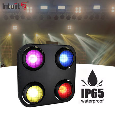 چراغ نورپردازی صحنه LED RGB با کنترل DMX512 4x90w و بدنه آلومینیومی IP65 ضد آب