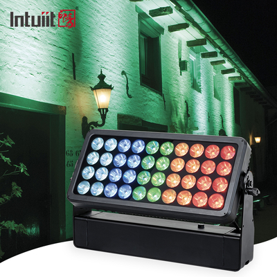 IP65 40x10W RGBW LED City Stage Light در فضای باز ساختمان پروژکتور سیلاب روشنایی معماری