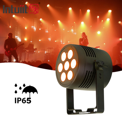 7x20w IP65 DMX512 صحنه بار پارتی چراغ های Rgbwa-uv 6in1 Led Par می تواند نور DJ دیسکو پارتی